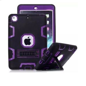 For Apple iPad 2/3/4 Shockproof Military Heavy Duty Rubber Kickstand Case Cover